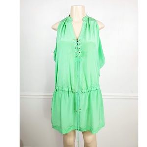 Anthropologie Leifsdottir Drawstring Tunic Dress